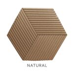 Liège décoration murale 3D Stripe Natural - 6