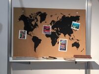 Carte du monde 915mmx610mmx5mm - 2