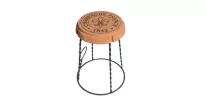 Tabouret en liège naturel - 3